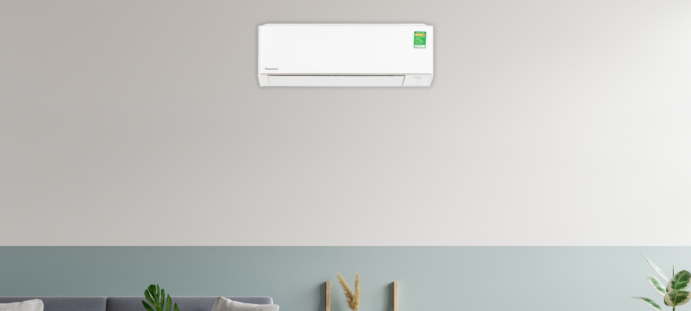 Máy lạnh Panasonic CU/CS-YZ12AKH-8 thiết kế treo tường màu trắng thanh lịch