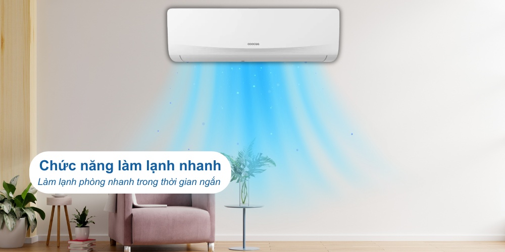 Tận hưởng không khí mát lạnh tức thì với máy lạnh SMCC12C-2A2A3NC