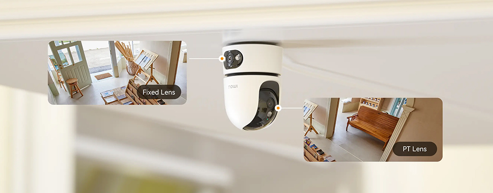 Tích hợp 2 ống kính Camera IP 360 độ 5MP Imou IPC-S2XEP-10M0