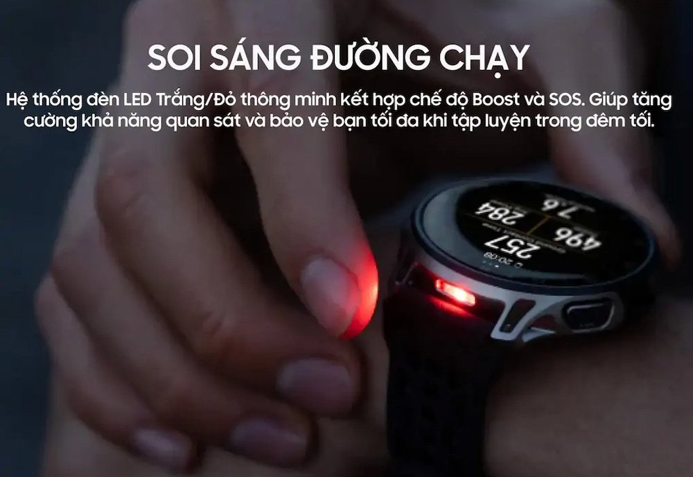 Amazfit Cheetah 2 Pro tích hợp đèn pin
