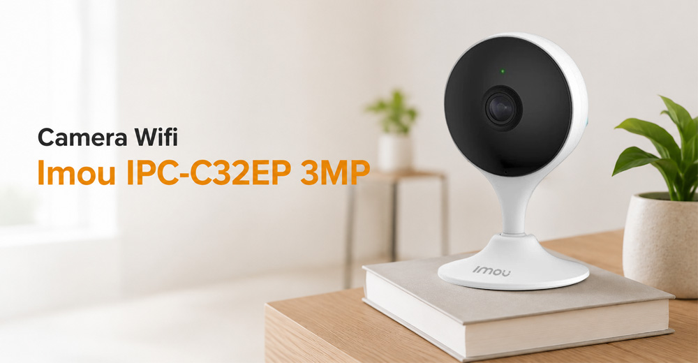 Camera Wifi Imou IPC-C32EP mang đến chất lượng ảnh sắc nét