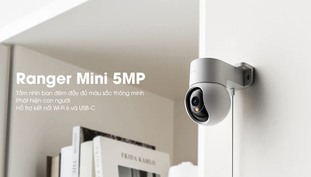 Camera WiFi IMOU Ranger Mini IPC-K2MP-5H1WE dễ dàng lắp đặt