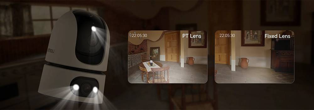 Dễ dàng quan sát ban đêm Camera IP 360 độ 5MP Imou IPC-S2XEP-10M0S