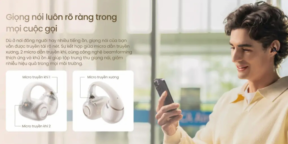 Đàm thoại rõ ràng với Shokz OpenDots 2
