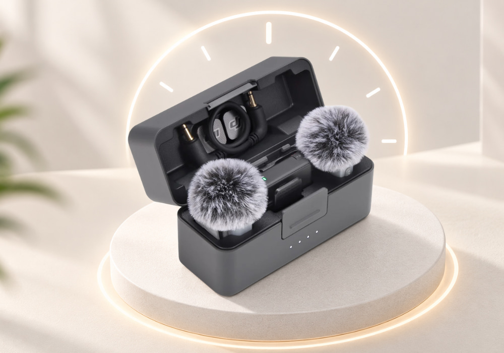 Thời lượng sử dụng DJI Mic Mini 2
