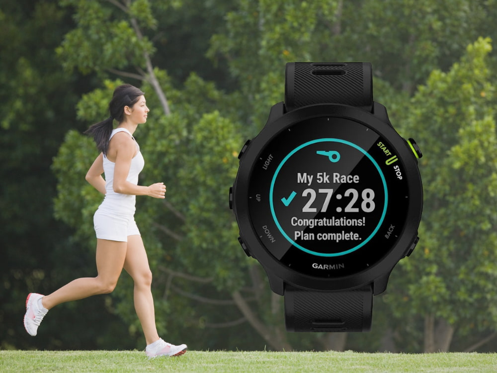 Garmin Forerunner 55 Đen hỗ trợ nhiều môn thể thao