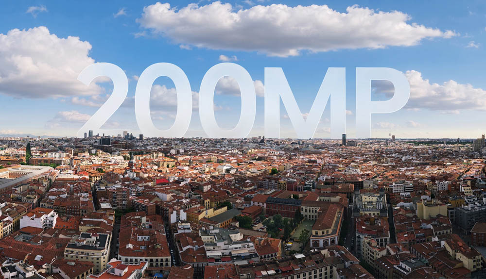 Chế độ Panoramic 200MP ghi lại khung cảnh rộng lớn với chi tiết cao