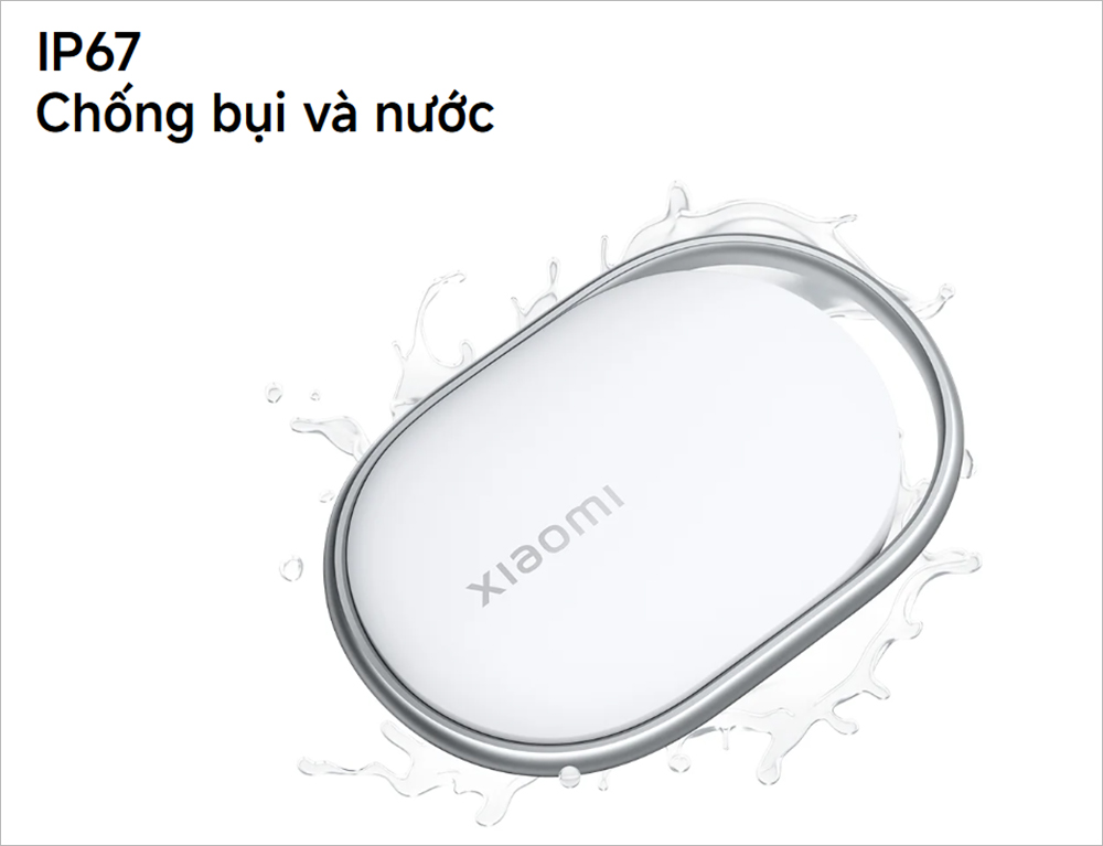 Kháng bụi và nước chuẩn IP67 thoải mái sử dụng
