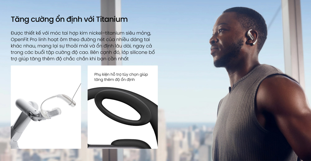 Móc tai hợp kim nickel-titanium siêu mỏng ôm vừa vặn nhiều kiểu dáng tai