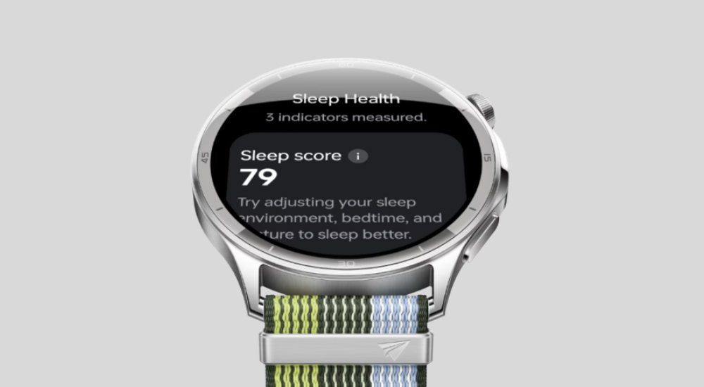 Theo dõi sức khỏe trên OPPO Watch S 46mm Dây Vải