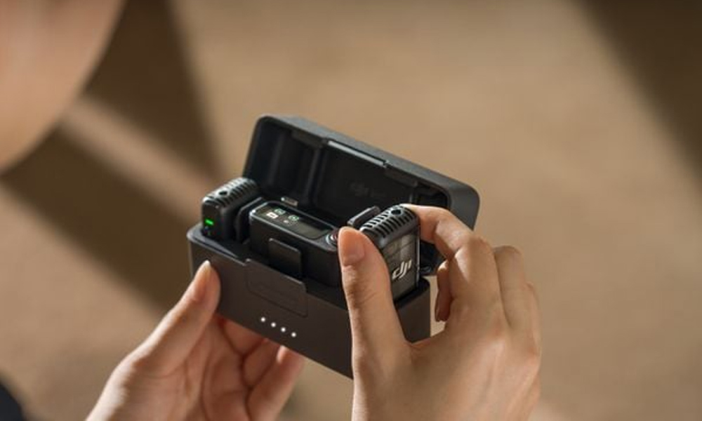 Thiết Bị Thu Âm Không Dây DJI Mic 2 có thiết kế hiện đại