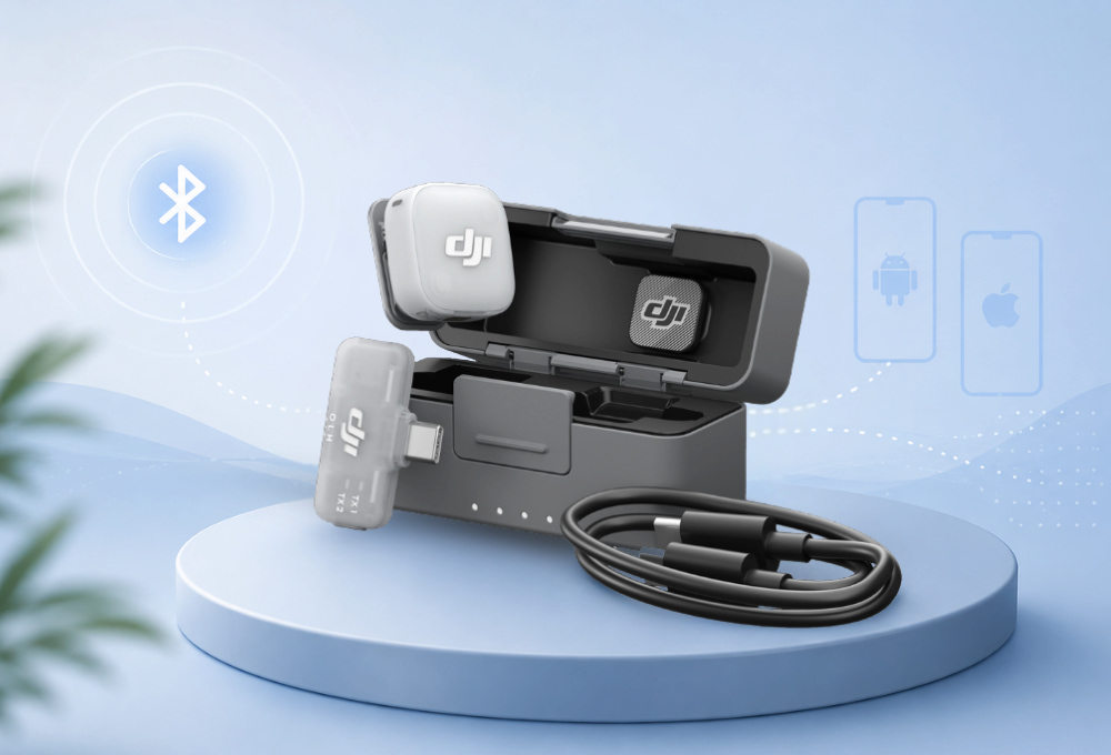 Khả năng kết nối trên DJI Mic Mini 2