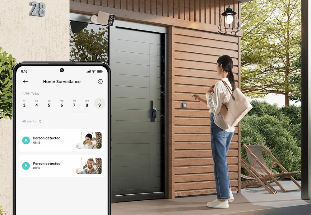 Xiaomi Outdoor Camera BW400 PRO EU cảnh báo người