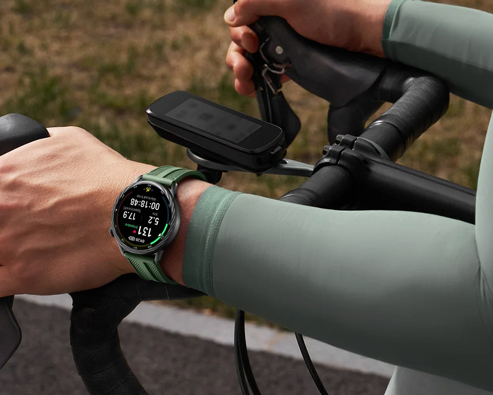 Xiaomi Watch S5 46mm Dây Vải đồng bộ dữ liệu nhịp tim