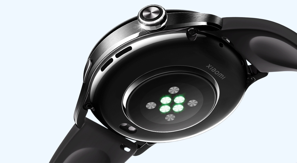 Xiaomi Watch S5 46mm có cảm biến nhịp tim và oxy trong máu được nâng cấp