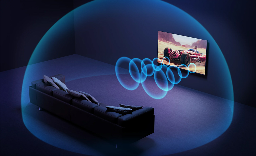 Hỗ trợ Dolby Atmos và công nghệ âm thanh DTS