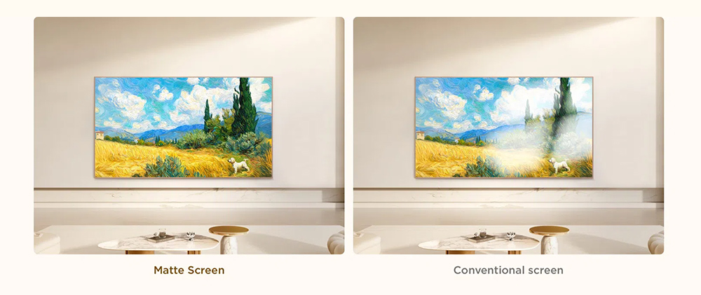 Tấm nền HVA matte Tivi TCL QLED 4K 43 Inch 43A400 Pro