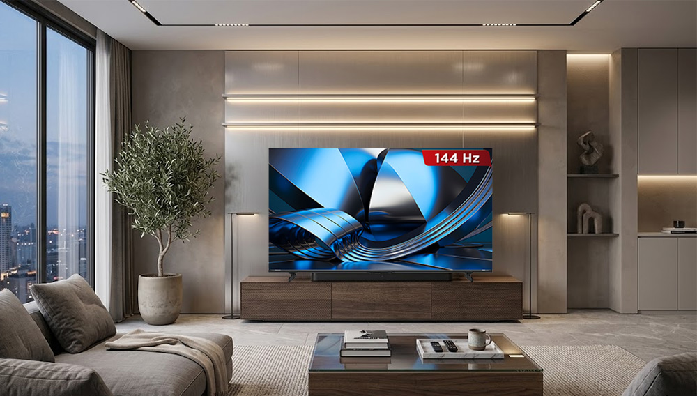 Thiết kế tinh giản Tivi Hisense ULED MiniLED 4K 55 Inch 55U6S