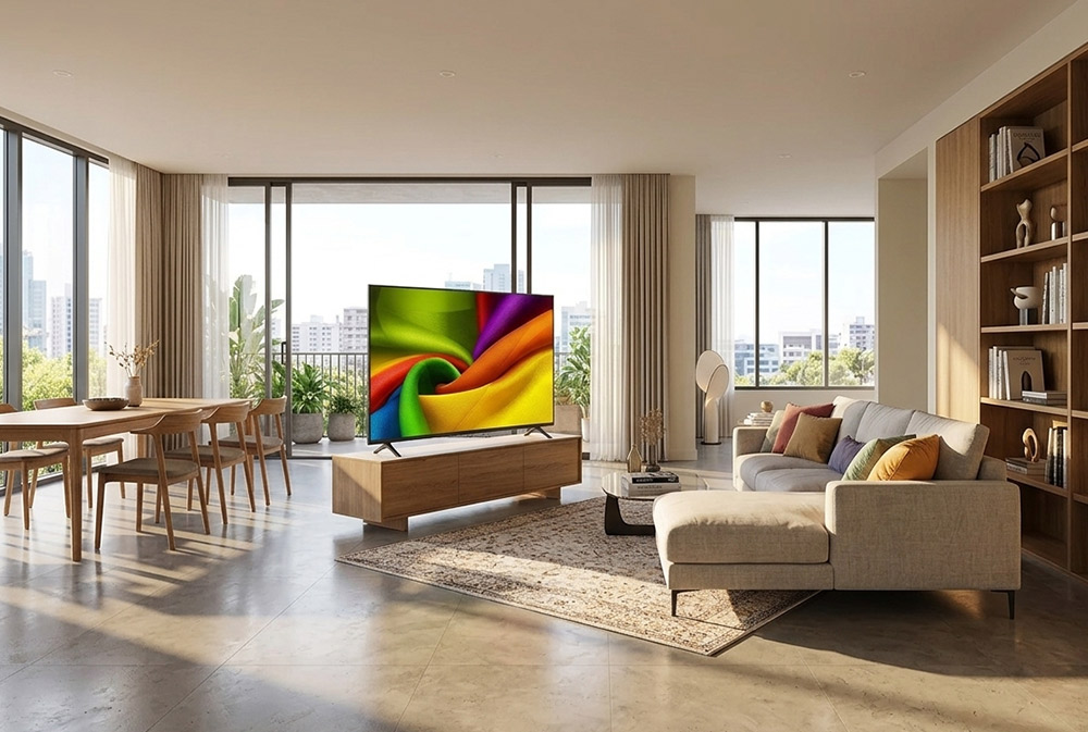 Thiết kế Tivi LG AI 4K 55 Inch 55NU855BPSA