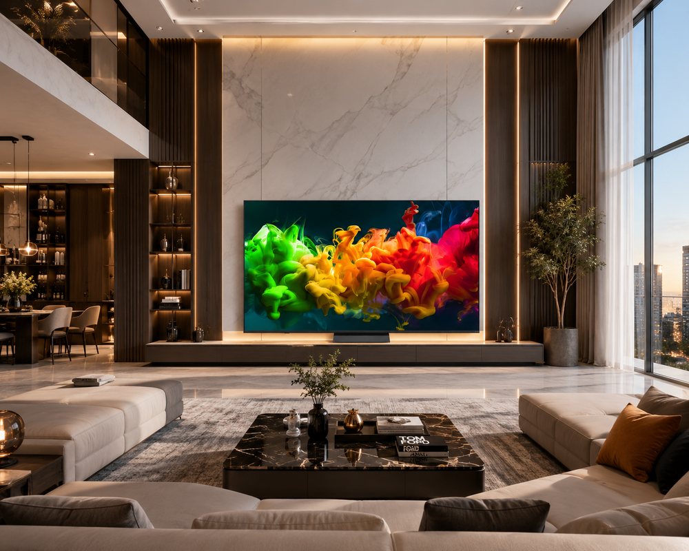 Vẻ ngoài hiện đại Tivi LG QNED AI 4K 85 Inch 85QNED81BSA