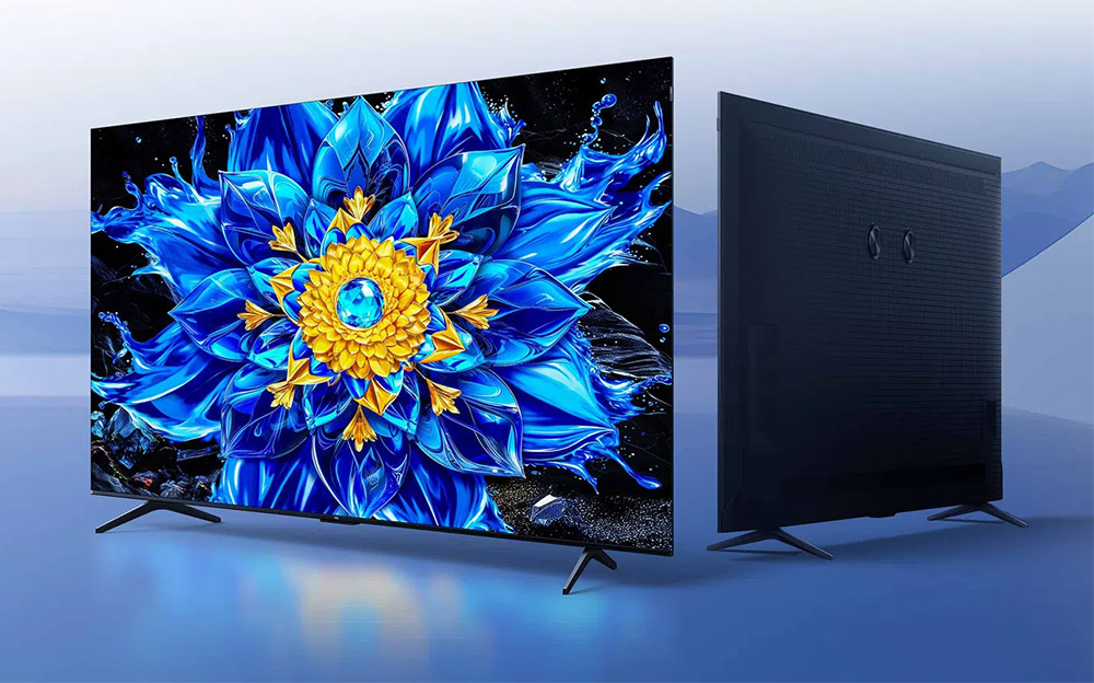 Kiểu dáng thanh lịch của Tivi TCL QD-Mini LED 4K 55 Inch 55P8LS