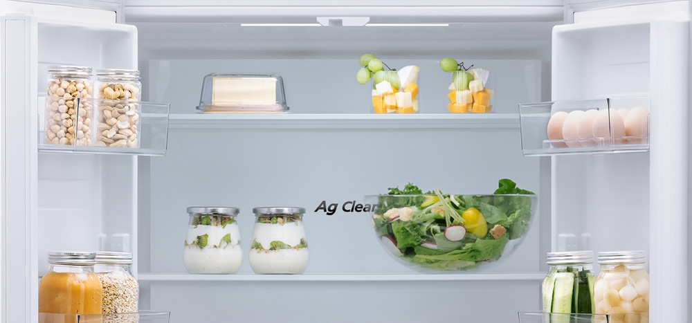 Ag Clean giúp không khí trong tủ lạnh NR-XZ590CWKV luôn sạch thoáng, hạn chế vi khuẩn