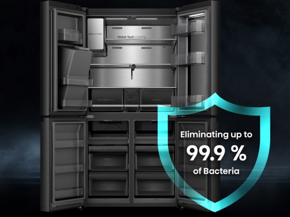 Lá chắn kháng khuẩn Anti-Bacterial Guard trên Hisense RQ600P7AB