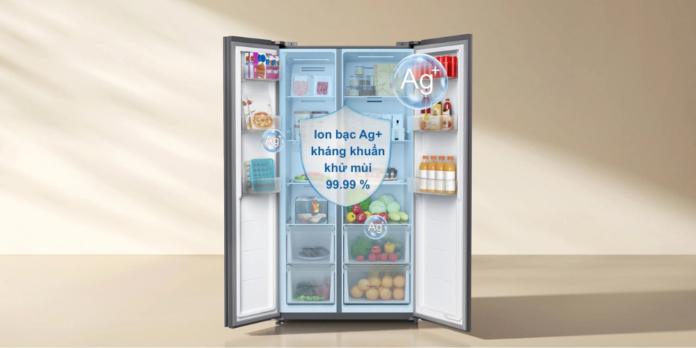 Module Ion bạc Ag+ giúp bảo quản thực phẩm sạch và tươi lâu
