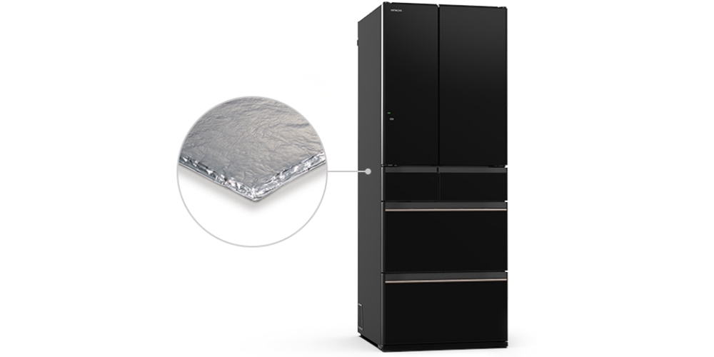 Tủ Lạnh Hitachi Inverter R-HW540RV XK tiết kiệm năng lượng hiệu quả