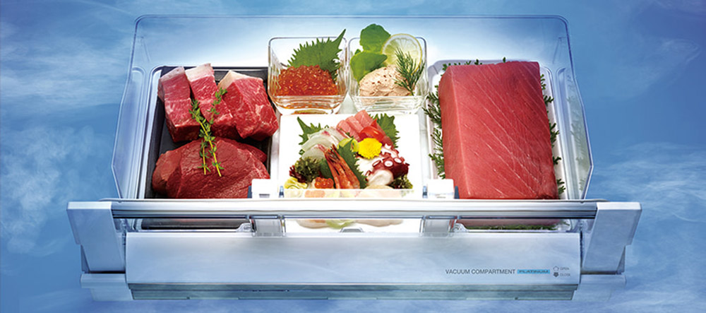 Tủ Lạnh Inverter R-HW540RV XK giúp thực phẩm tươi ngon lâu hơn