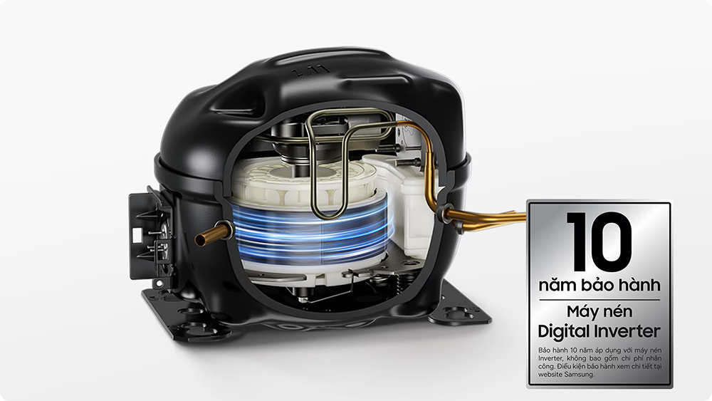 Tủ Lạnh Inverter RT31CG5424B1SV ứng dụng công nghệ Digital Inverter hiện đại