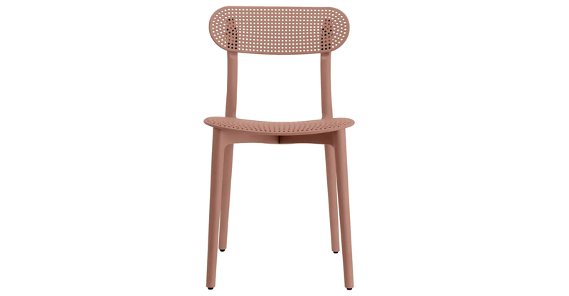 Ghế nhựa 1737 Hồng