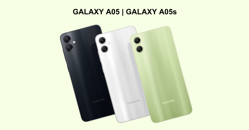 Samsung Galaxy A05 và Galaxy A05s ra mắt