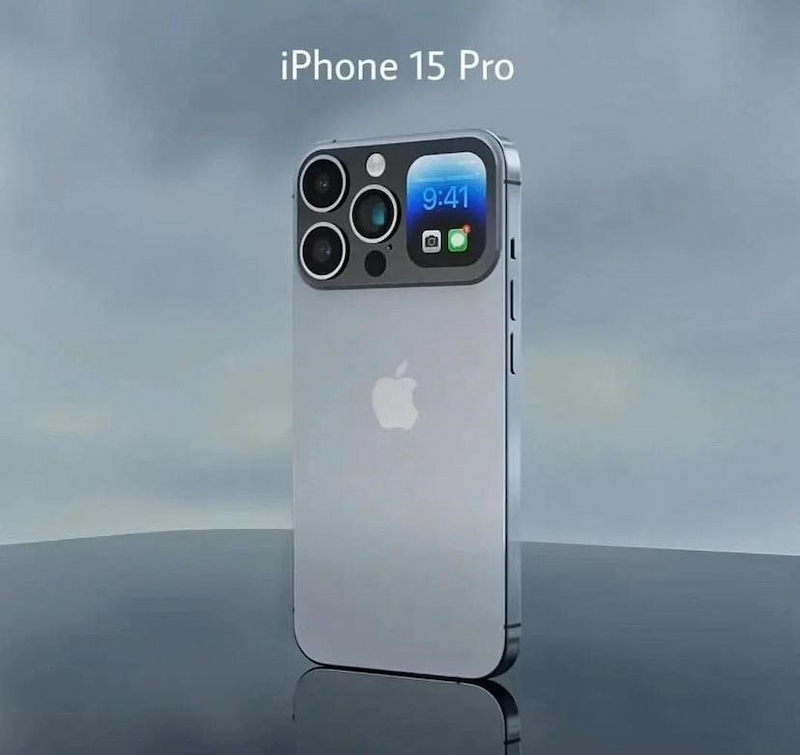 Có thể Apple sẽ trang bị màn hình phụ cho iPhone 15 Pro