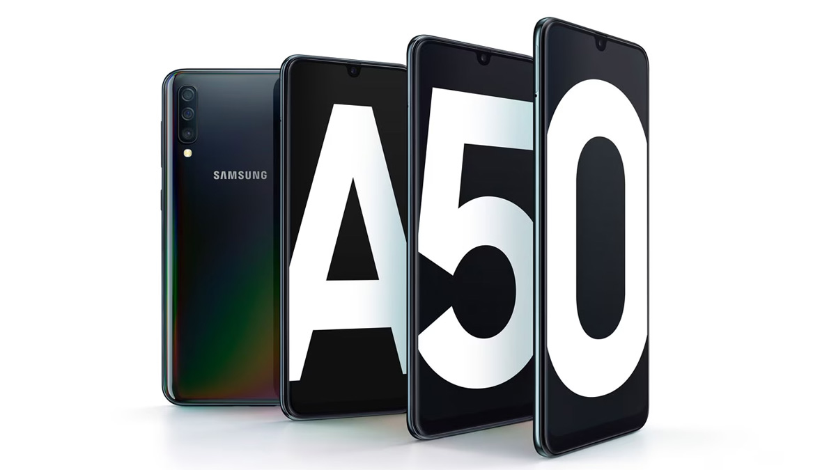Galaxy A50 có thiết kế mỏng nhẹ, tiện dụng