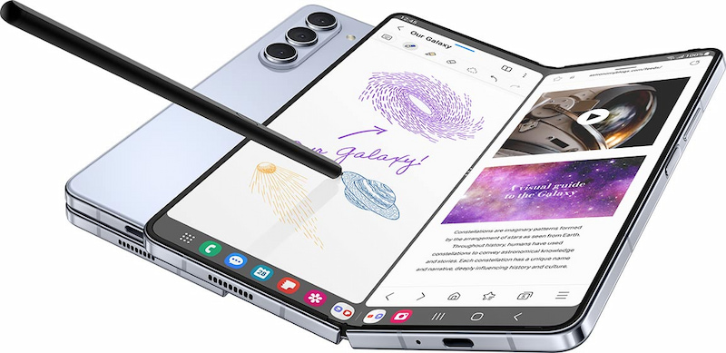 Galaxy Z Fold5 được tích hợp bút S Pen