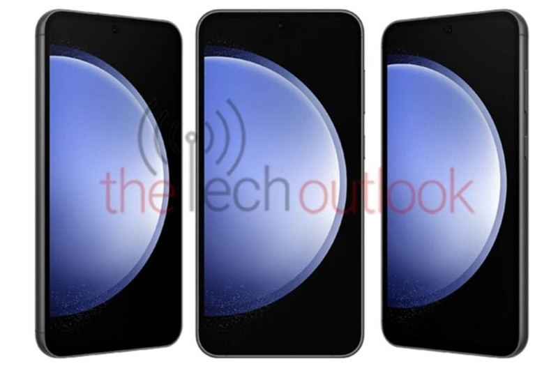 Hình ảnh chính thức của Galaxy S23 FE do The Tech Outlook cung cấp