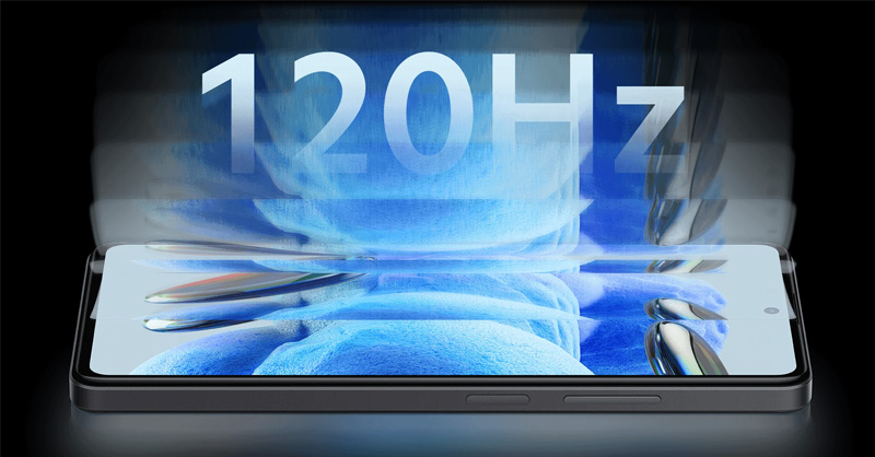 Tần số quét 120Hz giúp Redmi Note 12 Pro hiển thị mượt mà hơn