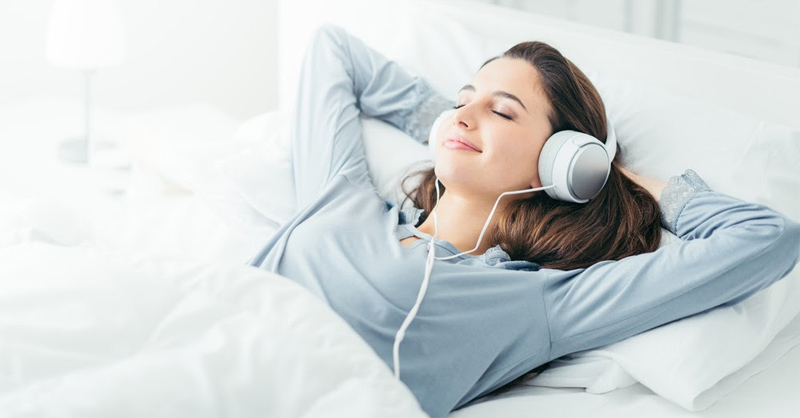 Tiếng nhạc là âm thanh dễ ngủ giúp giảm căng thẳng