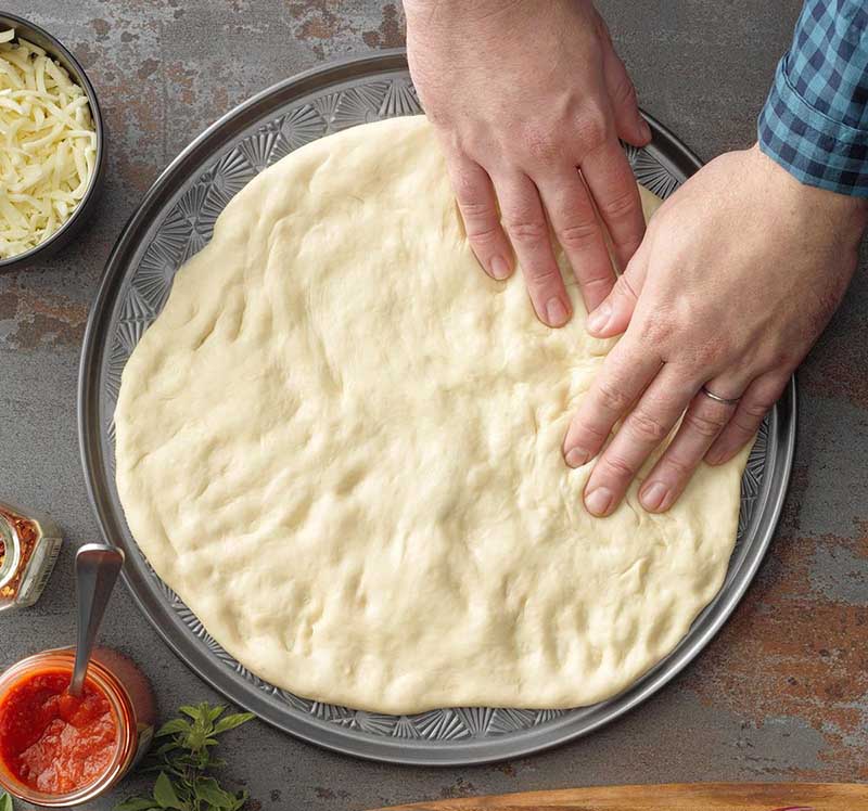  Cán bột làm bánh Pizza