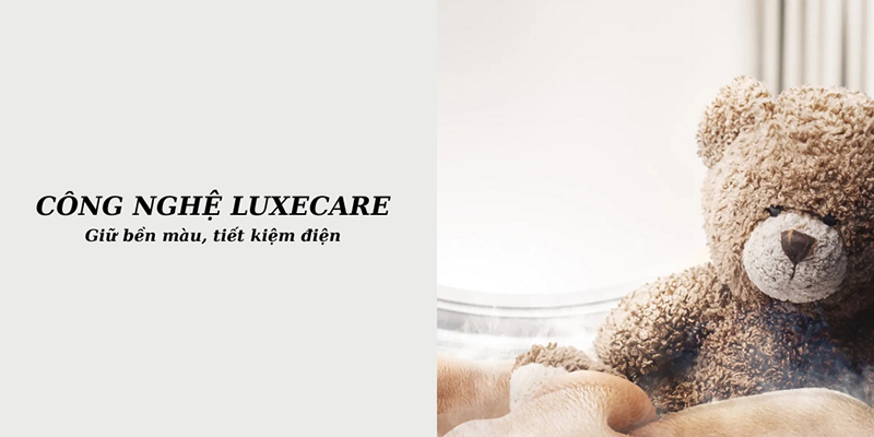 Công nghệ LuxeCare trên máy sấy quần áo Toshiba