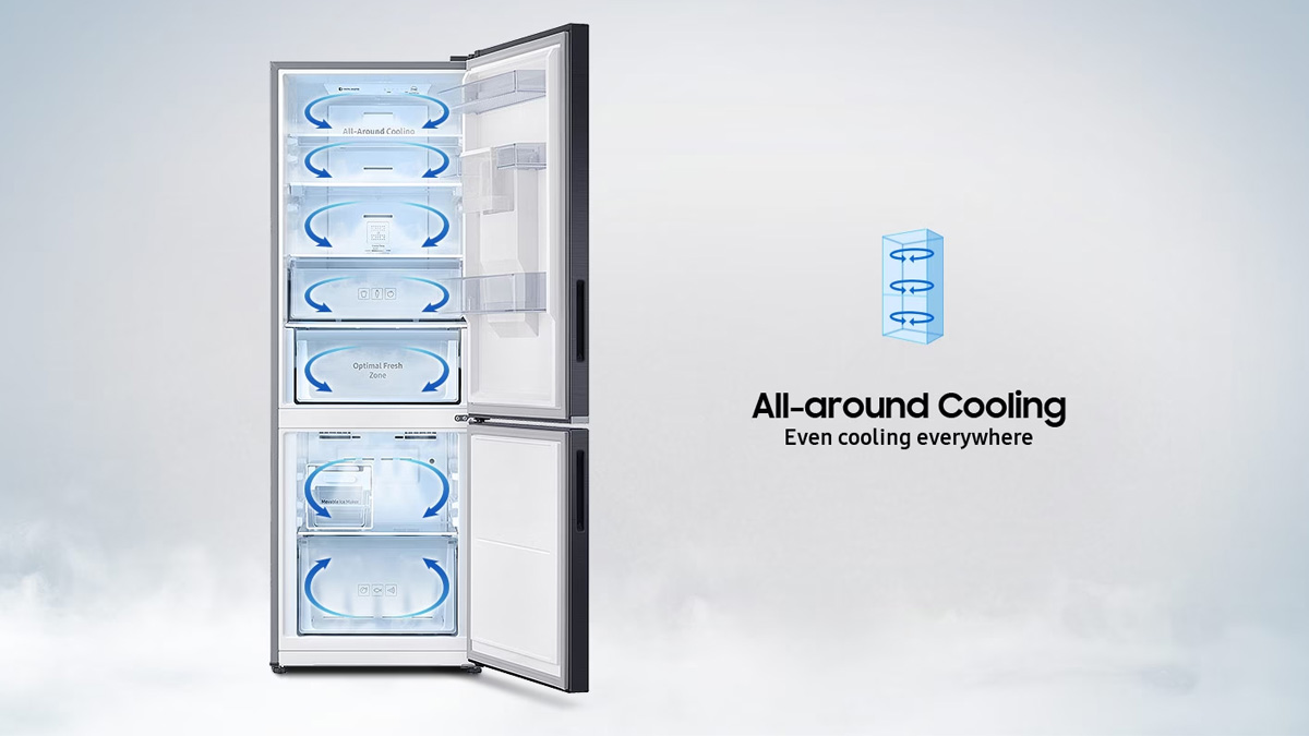 Công nghệ làm lạnh vòm của Tủ Lạnh Samsung RB27N4010S8