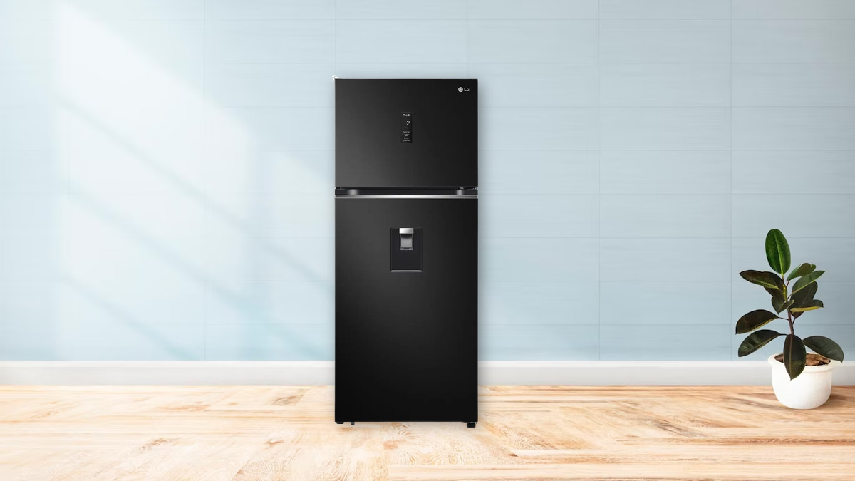 Thiết kế sang trọng của Tủ Lạnh LG Inverter 374 Lít GN-D372BLA