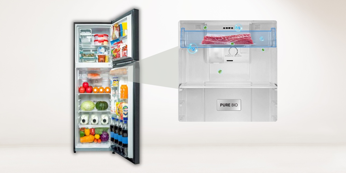 Tủ Lạnh Toshiba GR-RT303WE-PMV(52) tiết kiệm thời gian rã đông thực phẩm