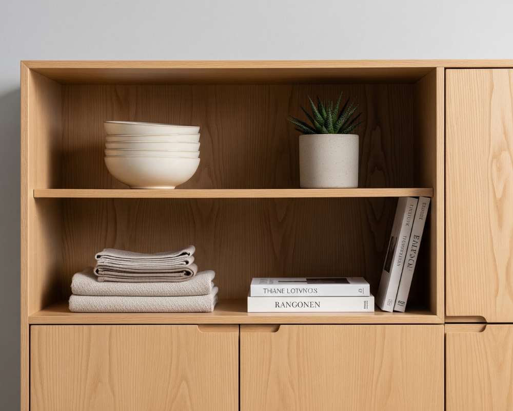 Nội thất lưu trữ đơn giản