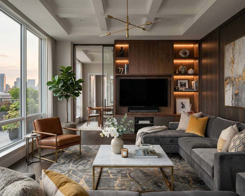 Nội thất nhà ở sang trọng, hiện đại