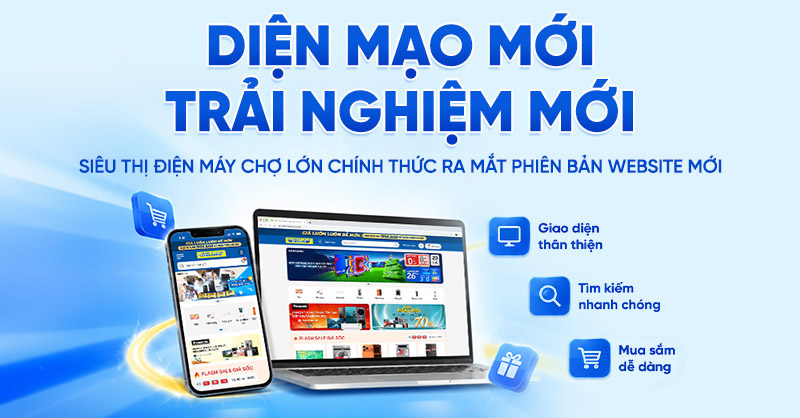 website dienmaycholon com dien mao moi