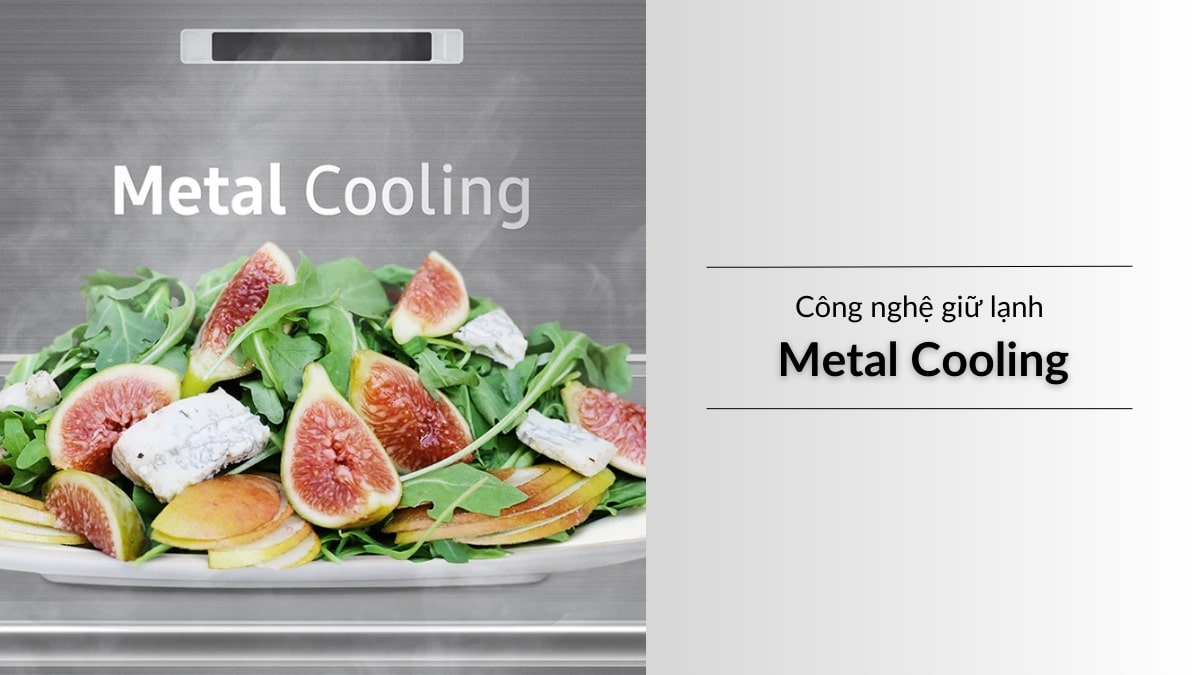 Tấm kim loại loại Metal Cooling hỗ trợ giữ nhiệt cho tủ lạnh Samsung