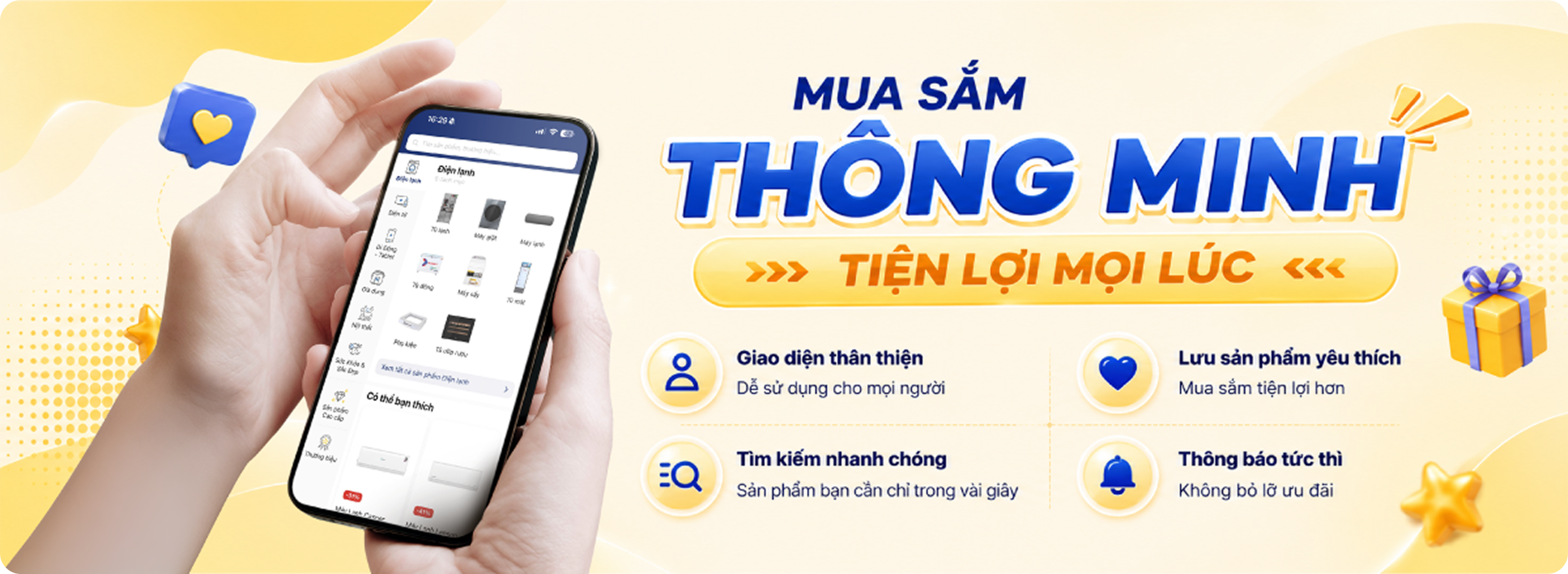 Mua sắm thông minh - Tiện lợi mọi lúc với app Chợ Lớn
