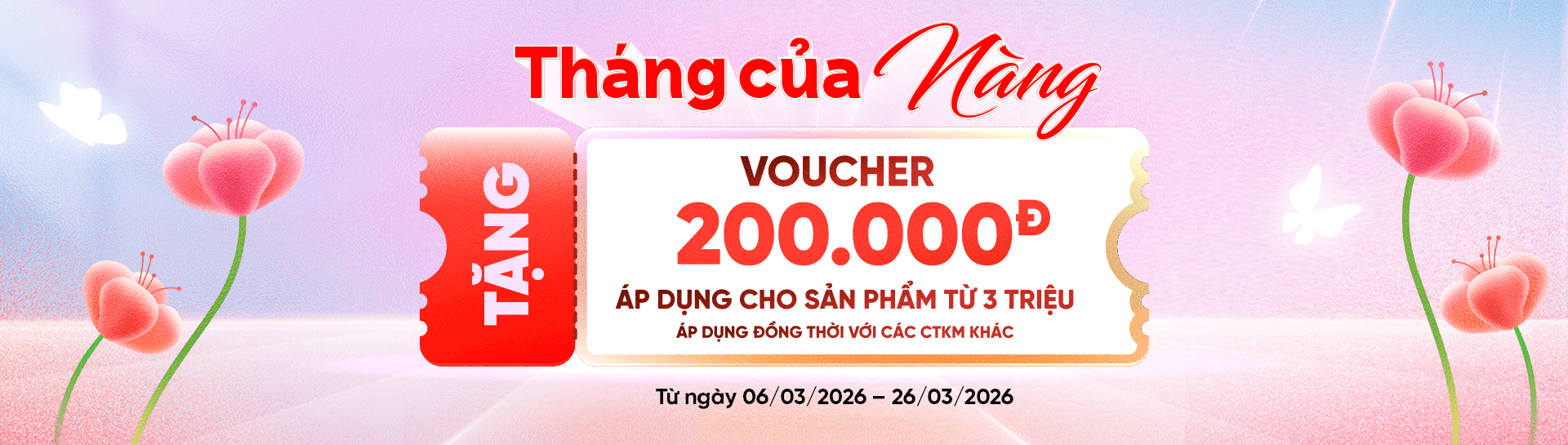 nhận ngay voucher 100.000đ